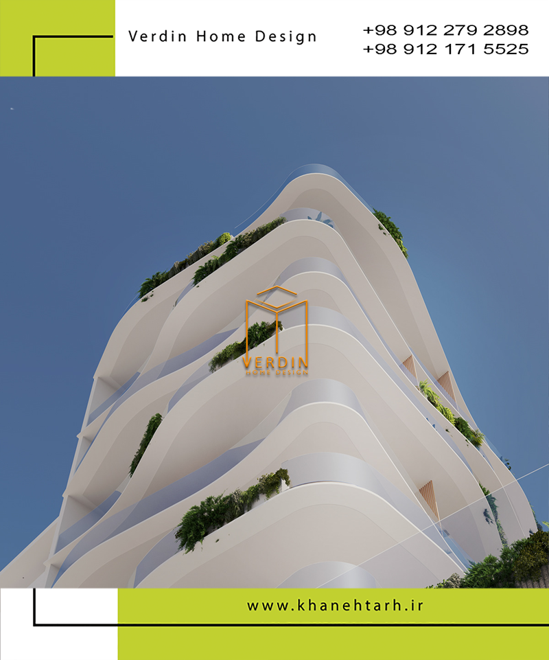 طراحی برج مسکونی ساحلی