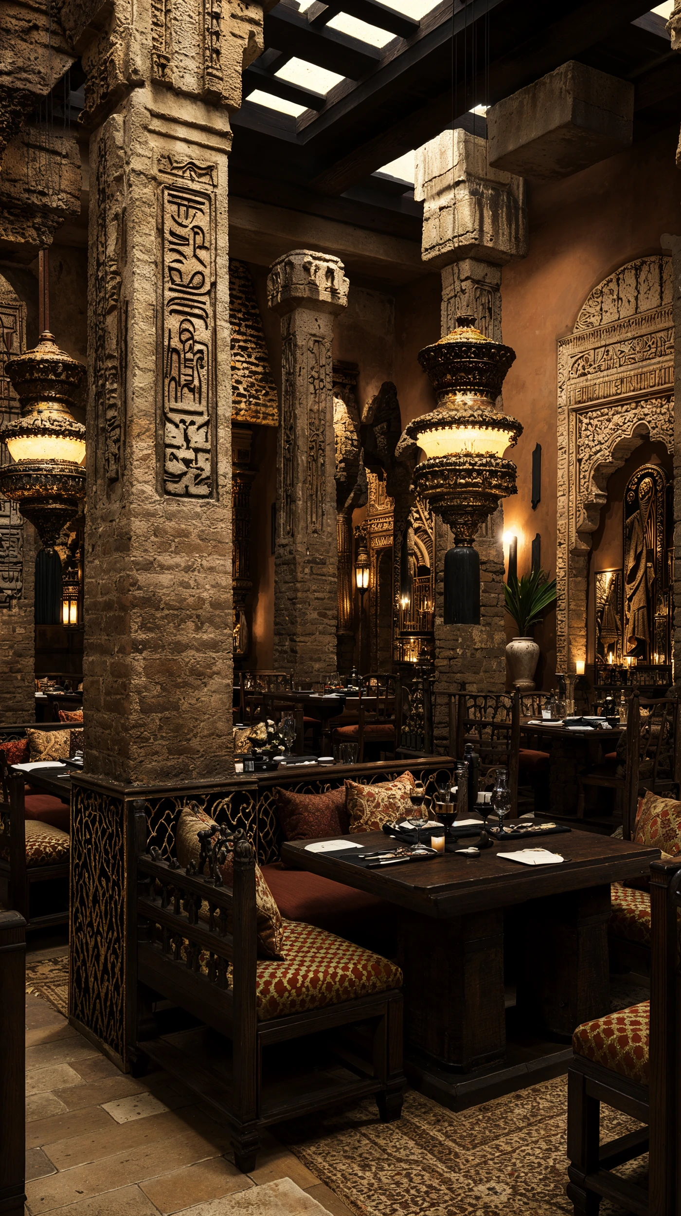 طراحی رستوران عربی