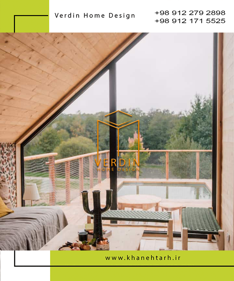 ​​​​طراحی و اجرای کلبه سویئیسی در شمال 