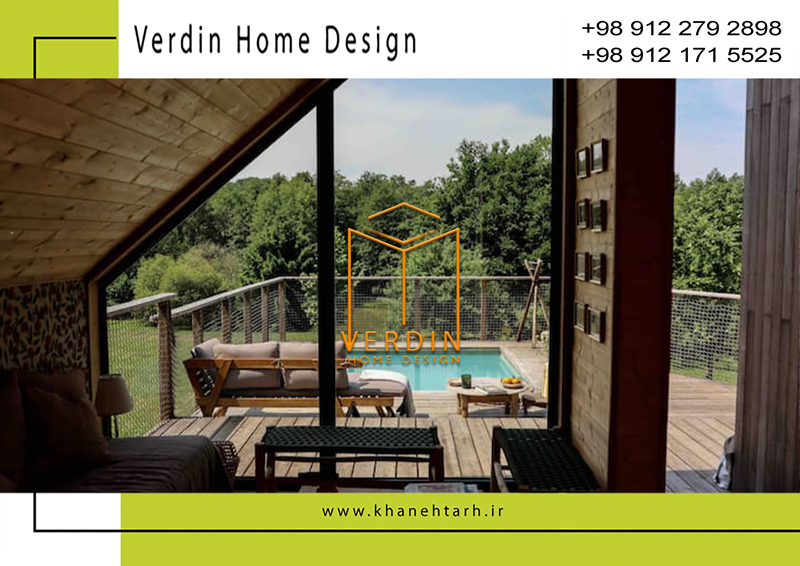 ​​​​طراحی و اجرای کلبه سویئیسی در شمال 