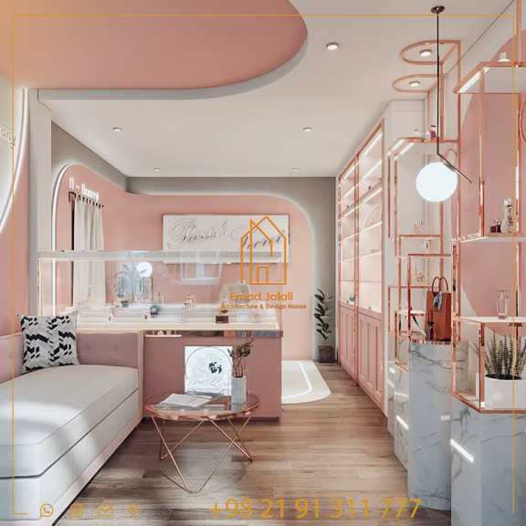 ویترین عطر با طراحی شاهکار