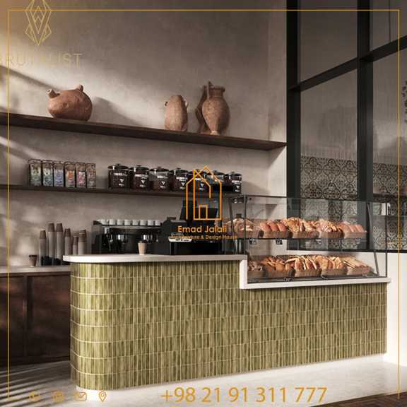 کانتر کافه مدرن و فوق العاده 