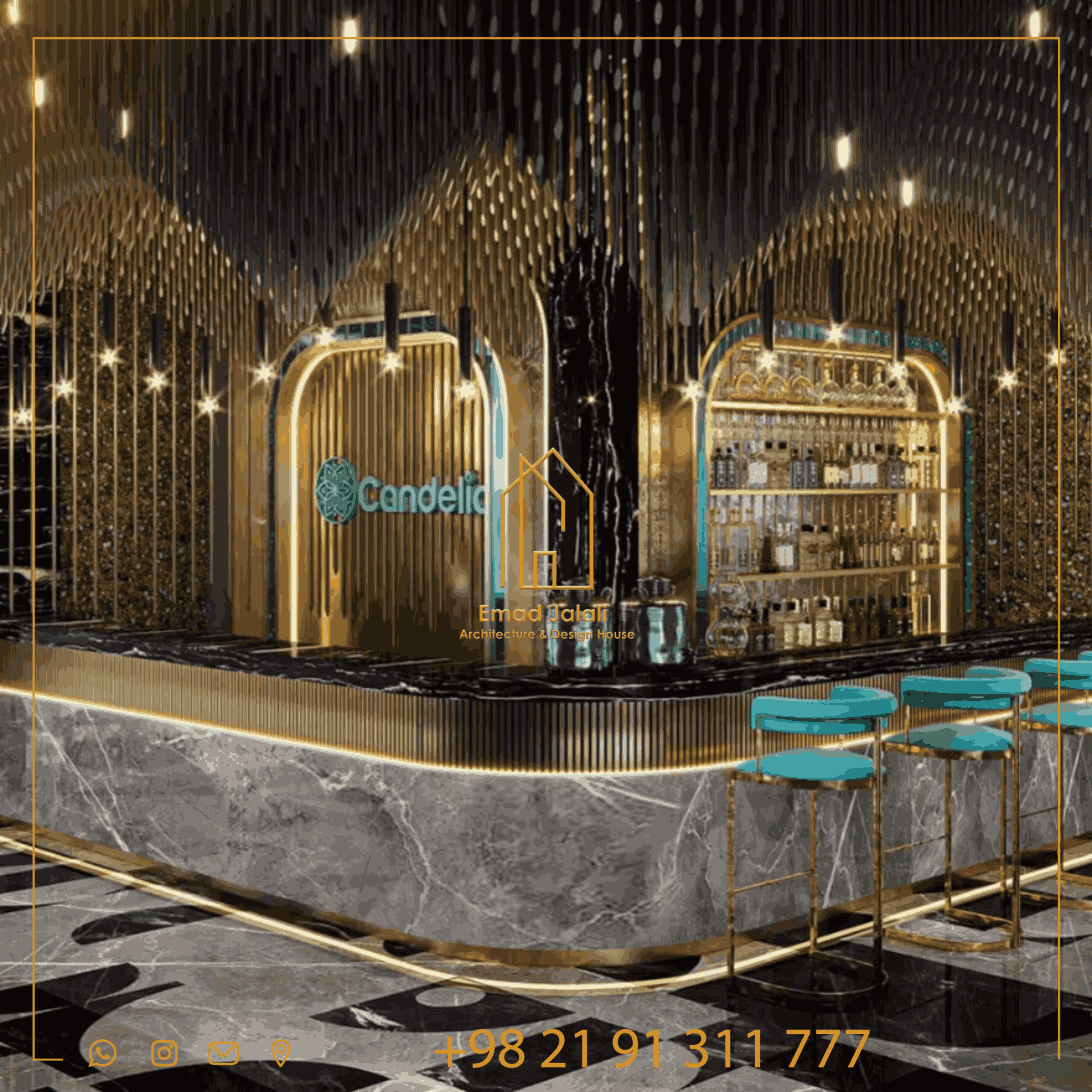 بار لوکس مدرن