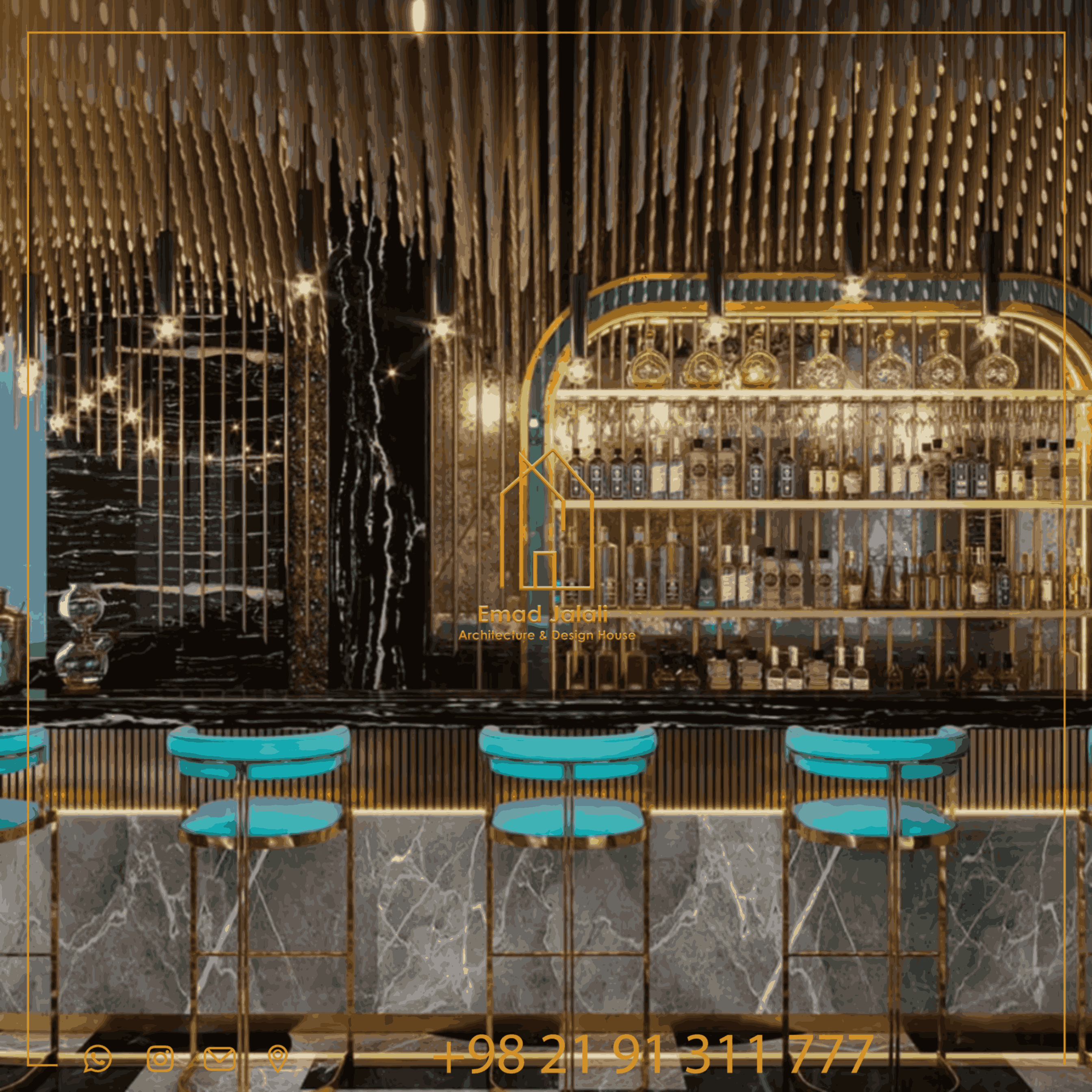 بار لوکس مدرن