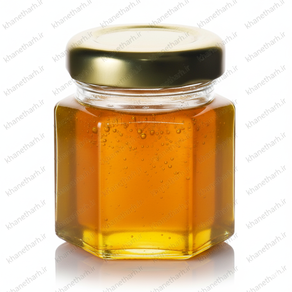 جار تستر شش گوش شیشه ای