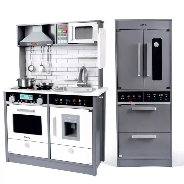 آشپزخانه چند تکه چوبی کودک مدل 3005 cabinet modern wooden
