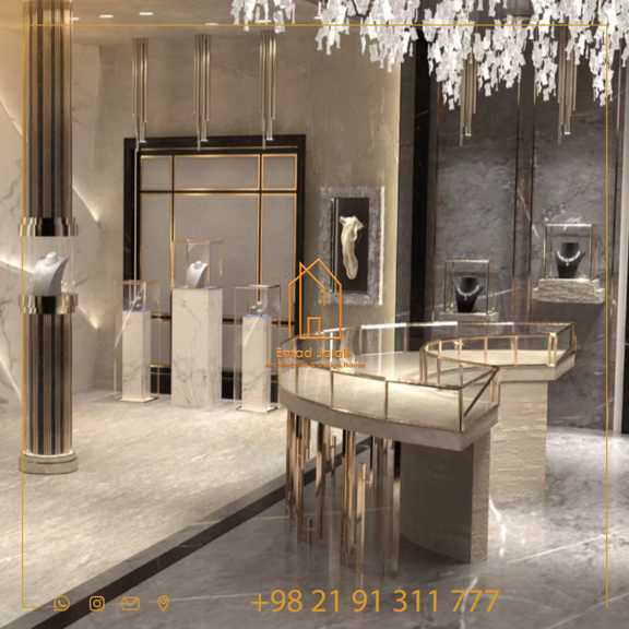 ویترین و کانتر جواهرات فروشی