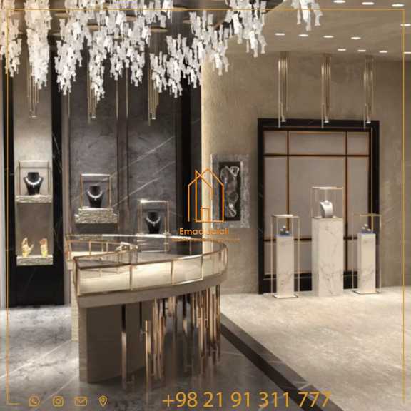 ویترین و کانتر جواهرات فروشی