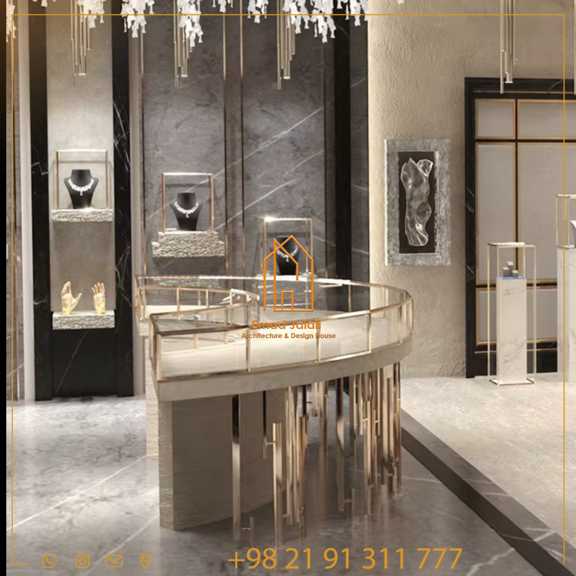 ویترین و کانتر جواهرات فروشی