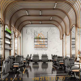 مبلمان سالن آرایش مشکی مدرن و فوقالعاده لوکس