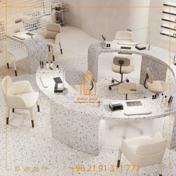 میز ناخن مینیمالیستی