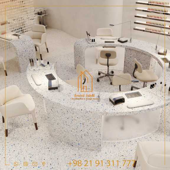 میز ناخن مینیمالیستی