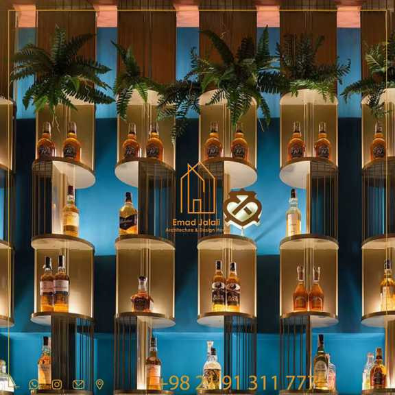 بار سالنی لوکس و فوق مدرن