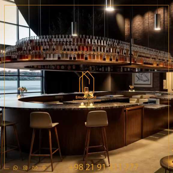 بار سالنی لوکس و فوق مدرن