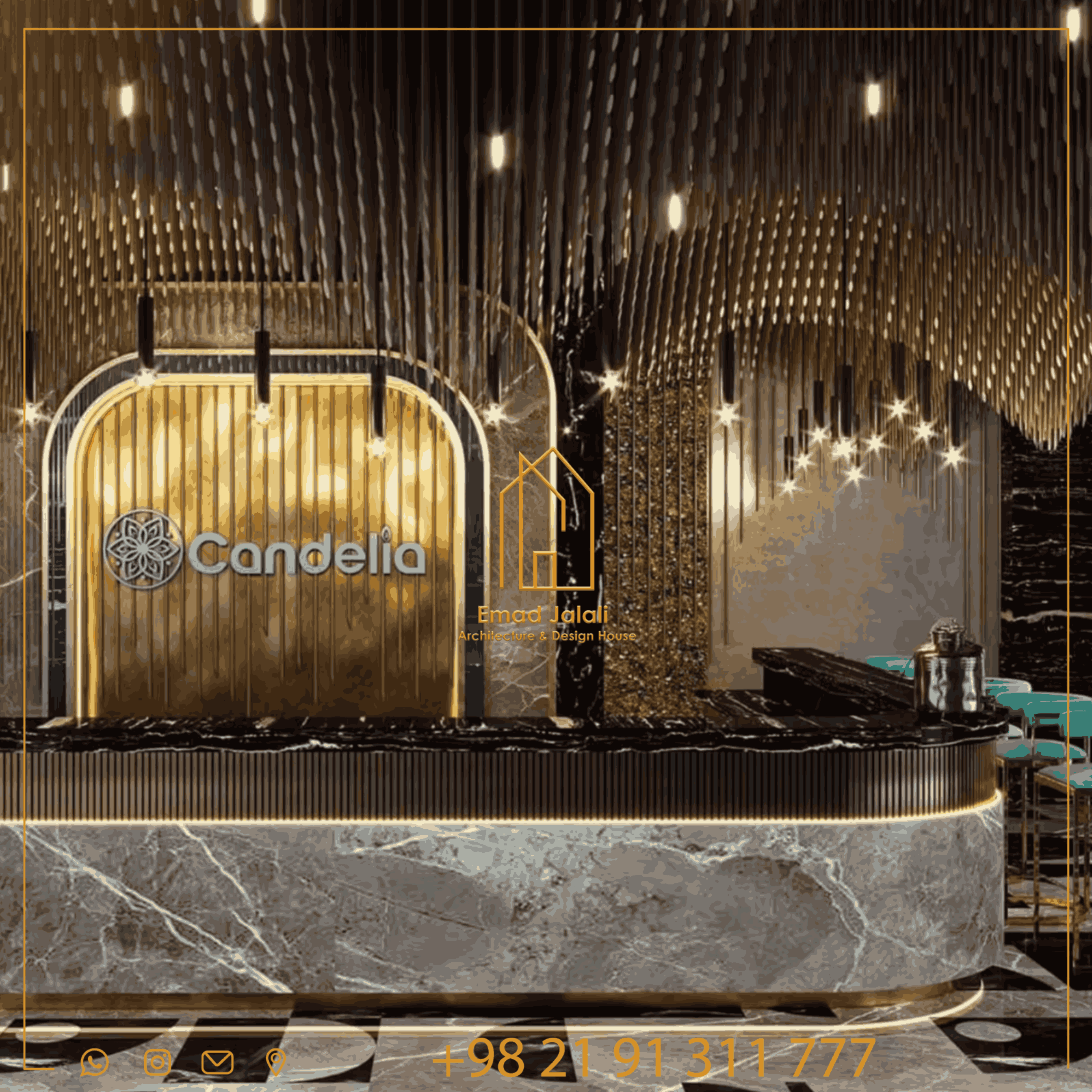 بار لوکس مدرن