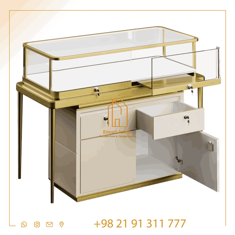 ویترین جواهرات لوکس