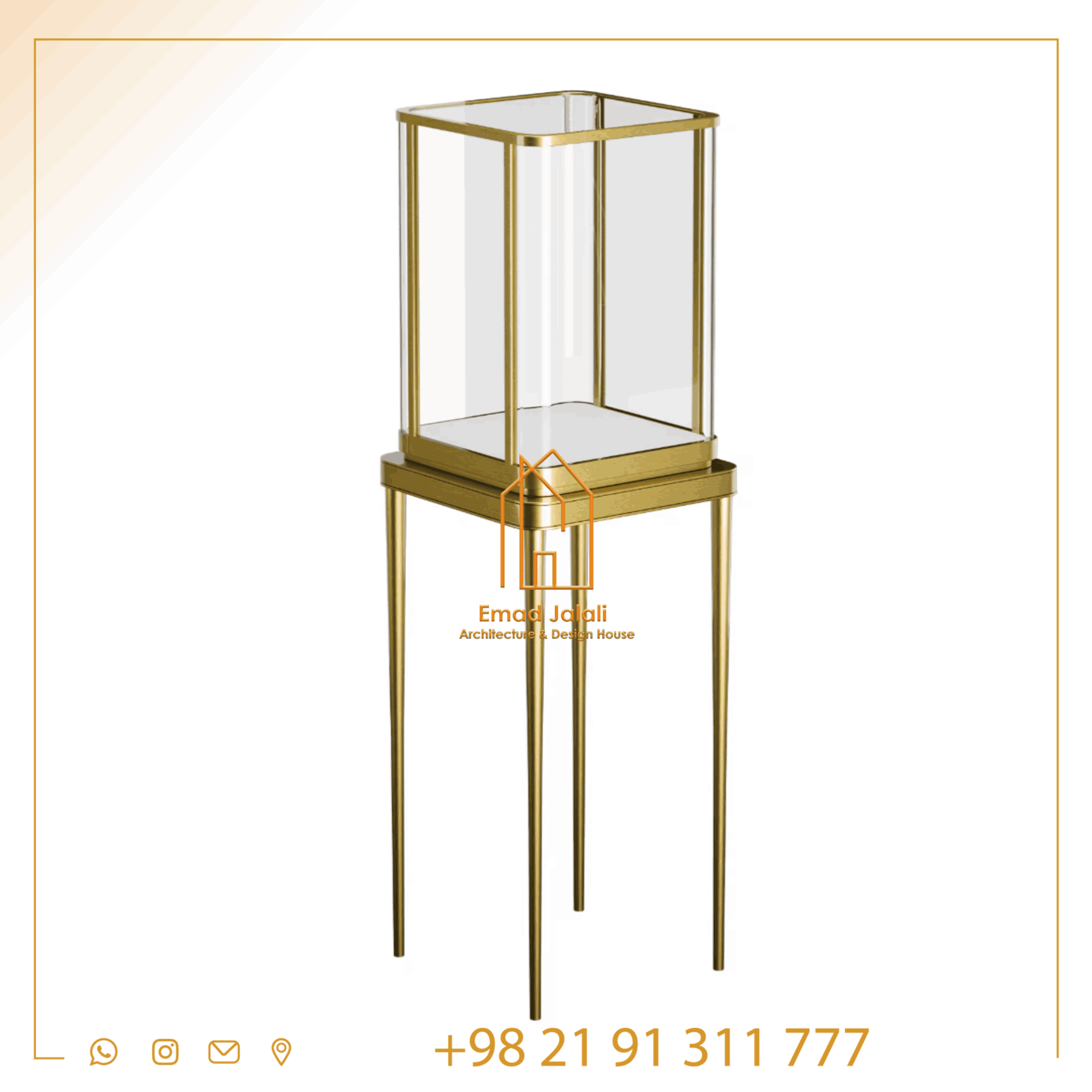 ویترین جواهرات لوکس