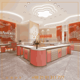 طراحی لاکچری فروشگاه جواهر