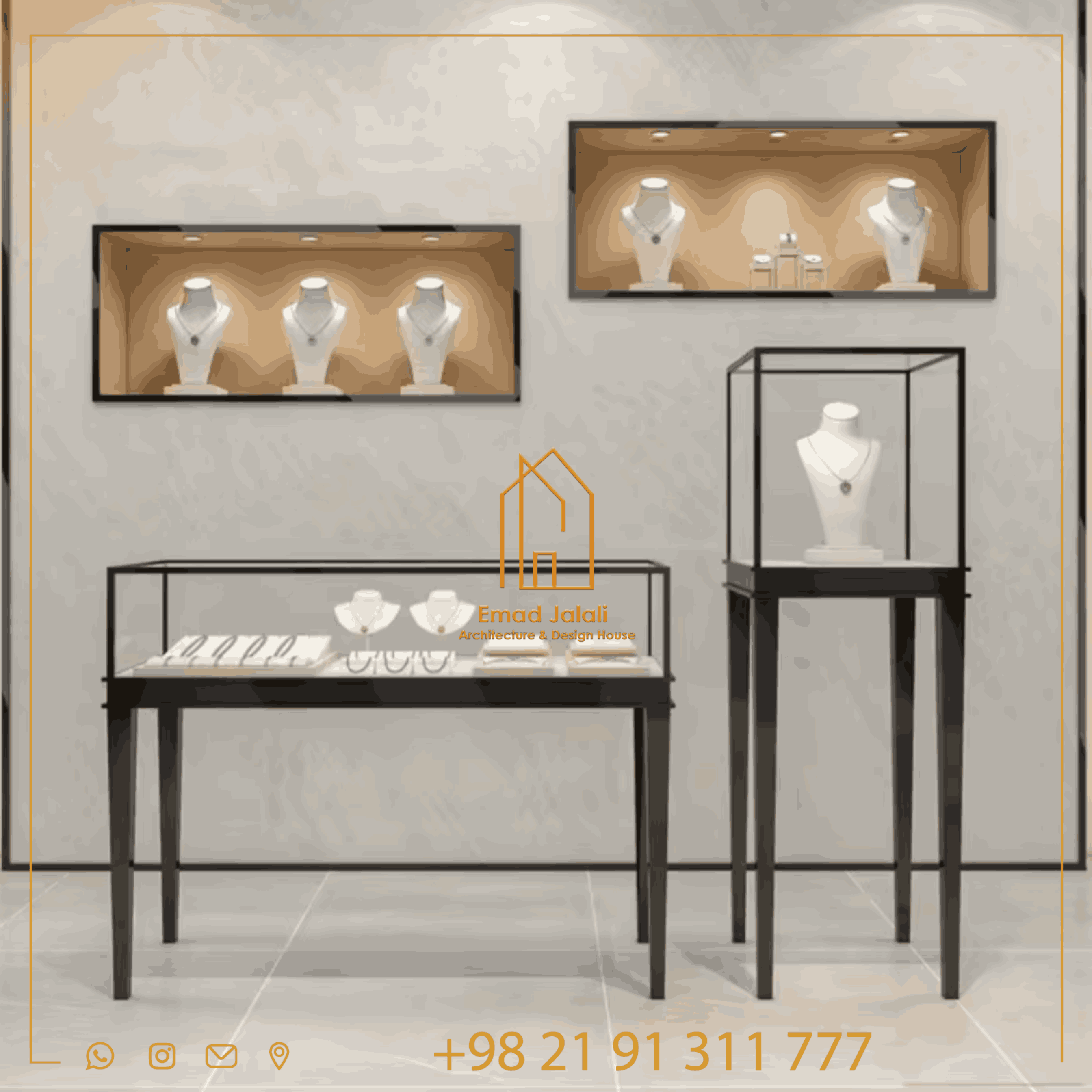 ویترین بوتیک‌های لوکس پرفروش