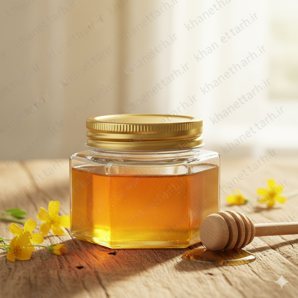 جار شش گوش | درب کانتینری | 75 عددی | سایز 3