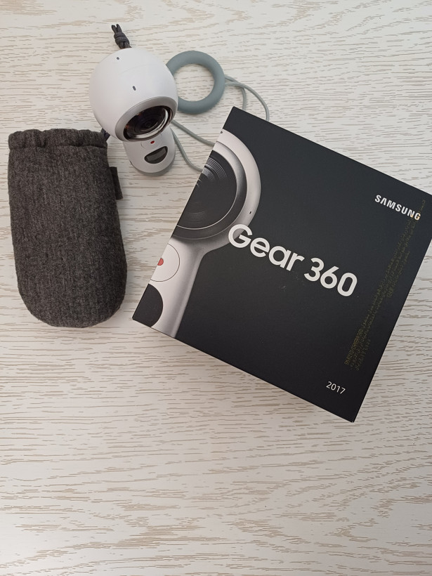 دوربین ۳۶۰ درجه سامسونگ Gear 360 مدل SM‑R210 – دستدوم در حد نو